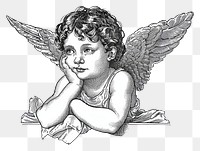 PNG  Cherub drawing sketch angel.