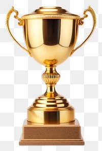 PNG Golden trophy achievement investment drinkware.