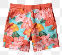 PNG  Hawaiian short shorts underpants freshness. AI generated Image by rawpixel.