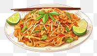 PNG Noodle food meal dish.