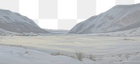 PNG  Landscape mountain outdoors nature. AI generated Image by rawpixel.