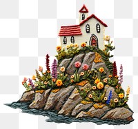 PNG  Church embroidery pattern representation.