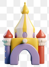 PNG  A king castle cartoon representation vibrant color.