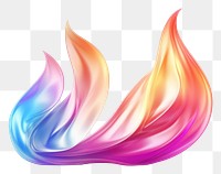 PNG  Fire icon iridescent pattern white background accessories.