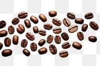 PNG  Coffee beans symbol backgrounds white background chocolate.