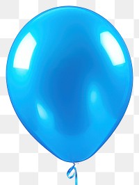 PNG  Balloon night blue illuminated. AI generated Image by rawpixel.