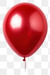 PNG  Balloon red white background celebration. AI generated Image by rawpixel.