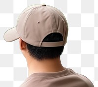 PNG Cap mockup adult man headwear.