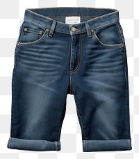 PNG Denim pants jeans mockup shorts trousers footwear.