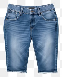 PNG Denim pants jeans mockup shorts trousers footwear.