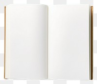 PNG Book mockup publication diary paper.