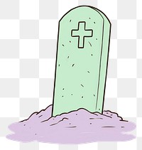 PNG  Tombstone symbol cross spirituality. 