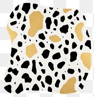 PNG  Terrazzo in abstract shapes ripped paper backgrounds white background spotted.