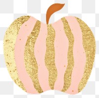 PNG  Peach shape ripped paper food white background confectionery.