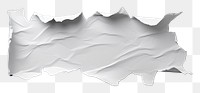 PNG Torn paper mockup white crumpled textured.