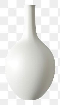 PNG Vase mockup porcelain white gray.