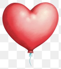 PNG  Balloon heart celebration anniversary.