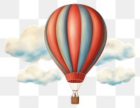 PNG  Balloon aircraft vehicle hot air balloon.