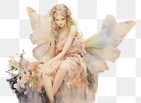 PNG  Fairy painting fashion angel.