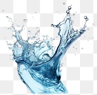 PNG  Water white background refreshment splattered.