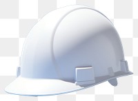 PNG White construction helmet hardhat blue protection.