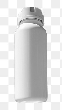 PNG White fitness bottle sky outdoors blue.