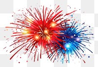 PNG Cartoon illustration of fireworks explosion white background illuminated celebration.