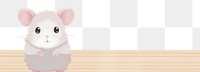 PNG Cute background rat hamster rodent. AI generated Image by rawpixel.