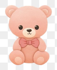 PNG Cute background cute bear toy. AI generated Image by rawpixel.
