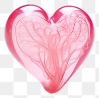 PNG Heart white background symbol candy. AI generated Image by rawpixel.