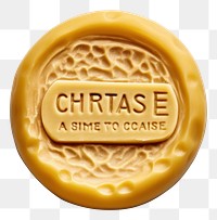 PNG  Cheese piece Seal Wax Stamp jewelry text white background.