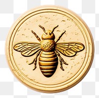 PNG  Bee ptint Seal Wax Stamp insect animal locket.