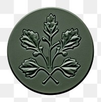 PNG  Holly Seal Wax Stamp money coin white background.