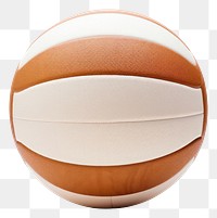 PNG  Volleyball ball sphere sports white background.