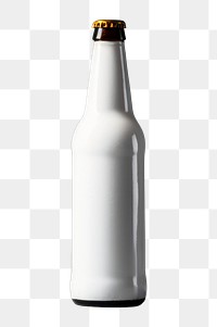 PNG Beer bottle glass drink gray.