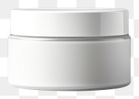 PNG Cosmetic jar mockup packaging gray container porcelain.