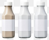 PNG Sauce bottle drink milk refreshment.