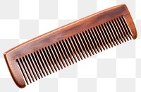 PNG  Barbers comb white background eyelash metal.
