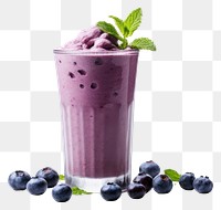 PNG Blueberry smoothie fruit drink.
