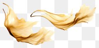 PNG Ink gold leaves white background creativity abstract. AI generated Image by rawpixel.