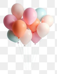 PNG Pastel background balloon anniversary celebration. AI generated Image by rawpixel.