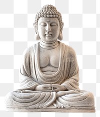 PNG Plaster statue of Buddha buddha representation spirituality.
