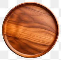 PNG  Round wooden tray white background simplicity dishware.