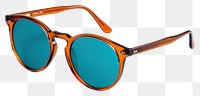 PNG Sunglasses accessory accessories turquoise.