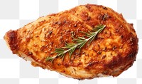 PNG Broiled seasoned Chicken steak meat food pork.