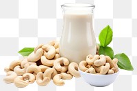 PNG  Cashew milk dairy plant food.