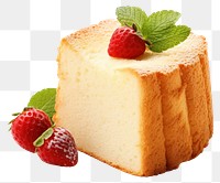 PNG  Chiffon cake cheesecake dessert berry.