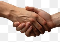 PNG 2 hands holding hands handshake agreement touching.