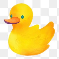 PNG  Ducky animal bird beak. AI generated Image by rawpixel.