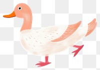PNG  Goose animal bird duck. AI generated Image by rawpixel.